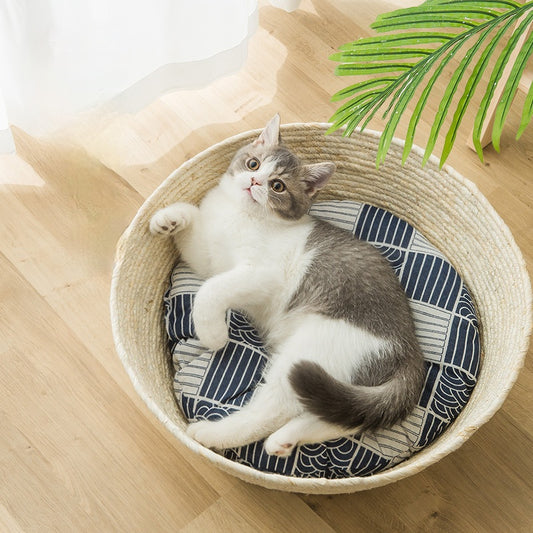 "Just Chillaxing" - Cat Day Bed