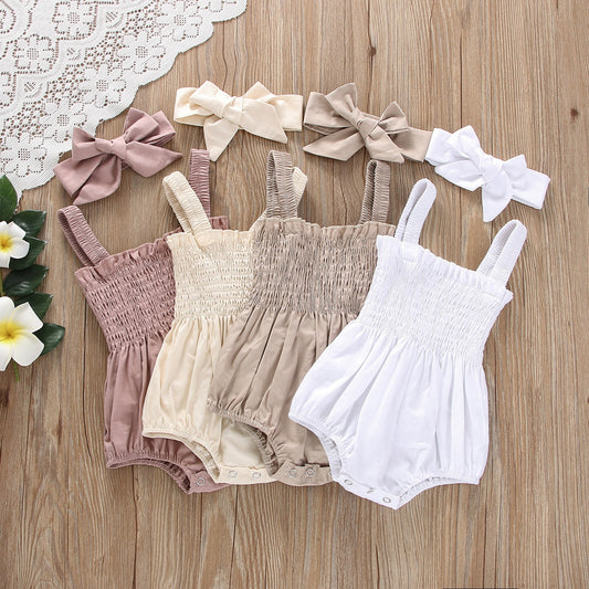 " I’m Cute and I Know It" - Baby Romper Set