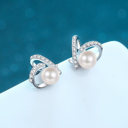 "I Deserve Pearls" - Freshwater Pearl Earrings