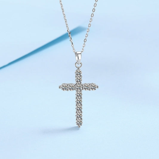 "I Cross My Heart" - Cross Pendant Fine Jewelry Necklace