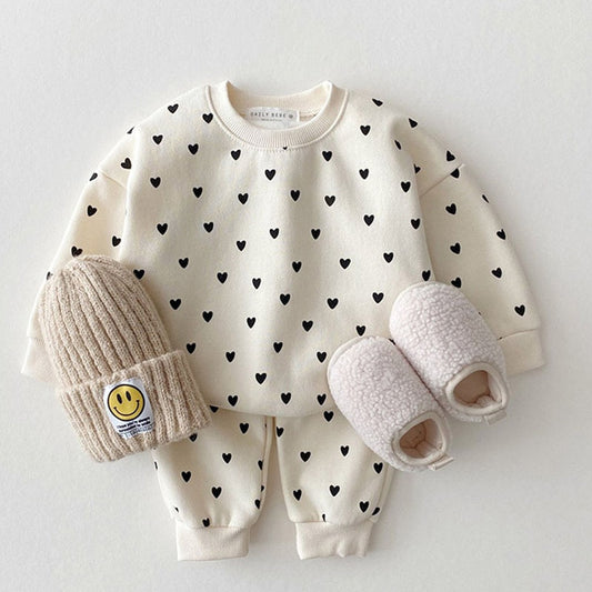"You Have All My Heart" - Baby Hat & Clothing Set