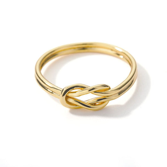"My Love For You is Infinity" - Silver and Gold Themed Rings