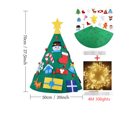 "My Creative Christmas" - Felt Christmas Tree & Ornament Set