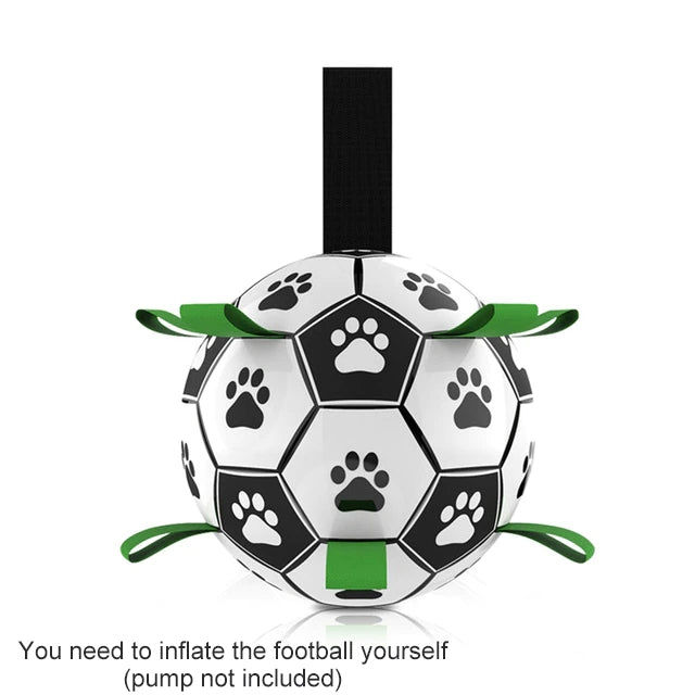 "I Deserve Fun" - Dog Soccer Ball Toy