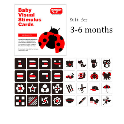 "I Learn Better While I Play" - Toddler Cognitive Development Flash Cards