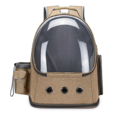 "Let’s Go on an Adventure" - Cat Carrier Backpack