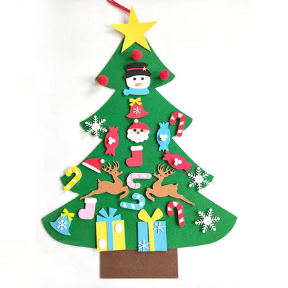 "My Creative Christmas" - Felt Christmas Tree & Ornament Set