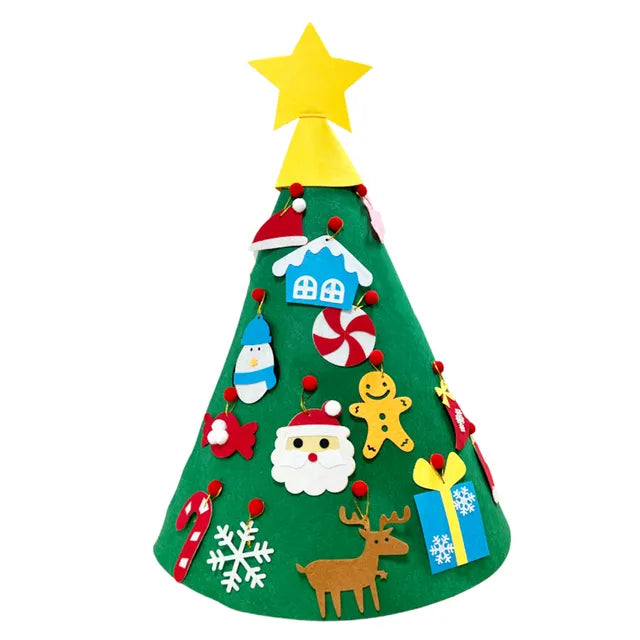 "My Creative Christmas" - Felt Christmas Tree & Ornament Set