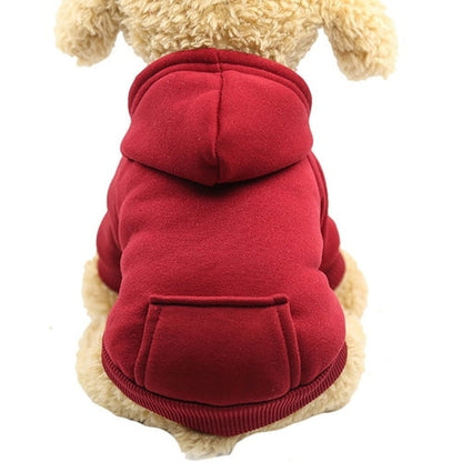 "I’m 100% Cotton Cozy" - Dog Fleece Hoodie