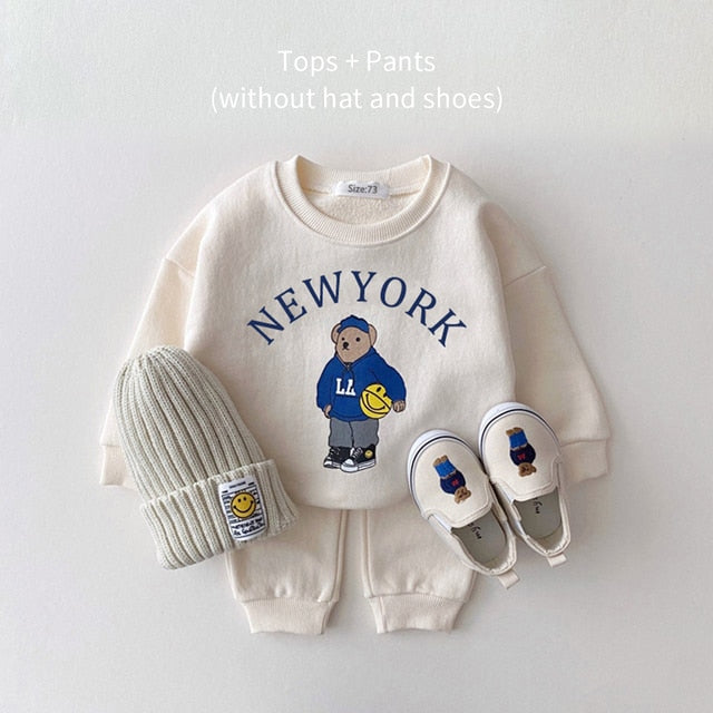 "New York Baby" - Beanie and Clothing Set