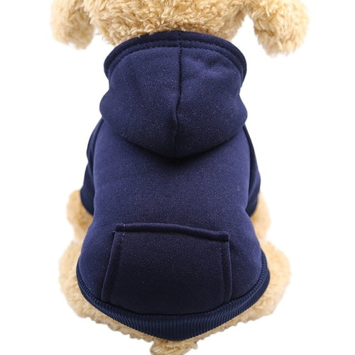 "I’m 100% Cotton Cozy" - Dog Fleece Hoodie