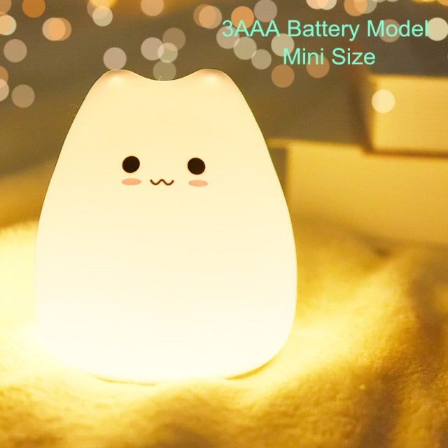 "Always Close By" - Cat Shaped Night Lamp