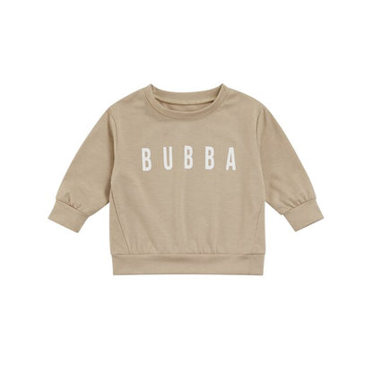 "Sis and Bubba" - Printed Toddler Pullover