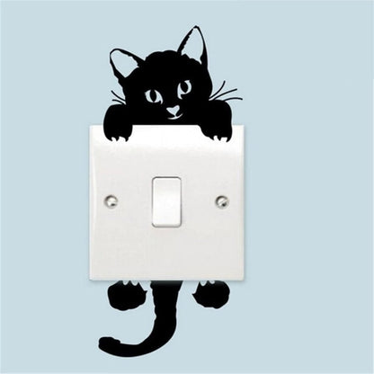 "My Light" - Cat Light Switch Decor