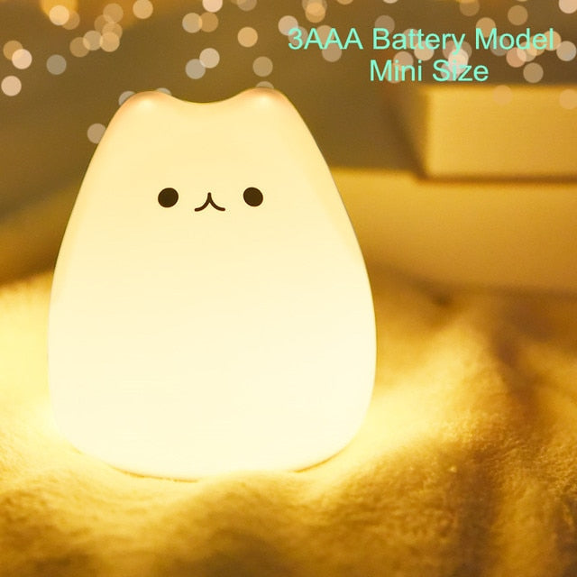 "Always Close By" - Cat Shaped Night Lamp