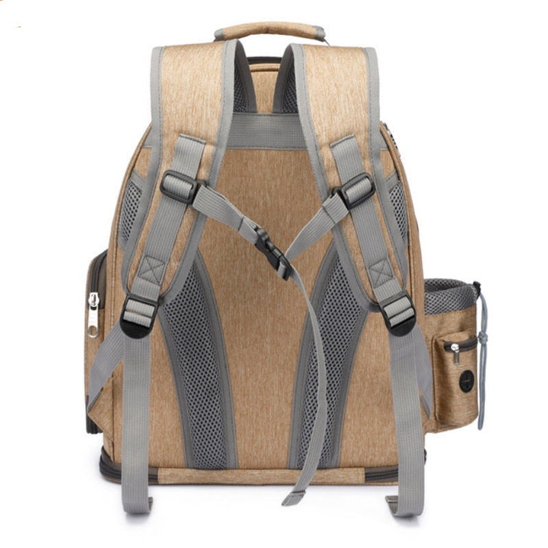 "Let’s Go on an Adventure" - Cat Carrier Backpack