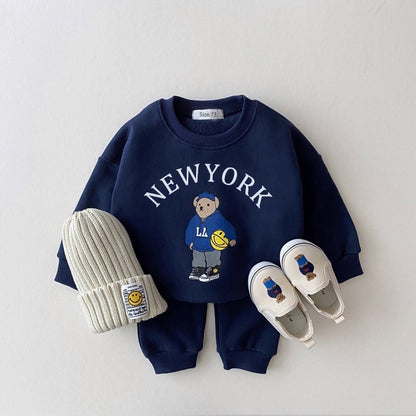 "New York Baby" - Beanie and Clothing Set