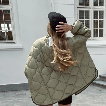 "Momma Needs Fresh Air" - Lightweight Quilted Cloud Jacket