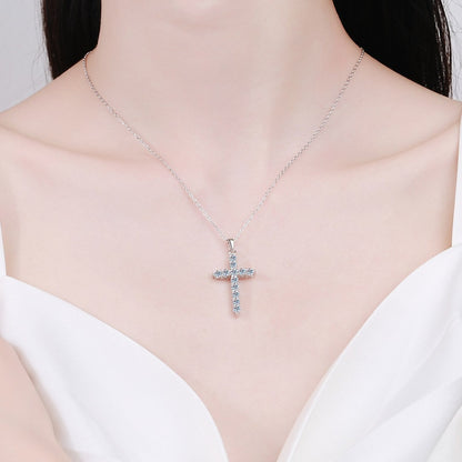 "I Cross My Heart" - Cross Pendant Fine Jewelry Necklace