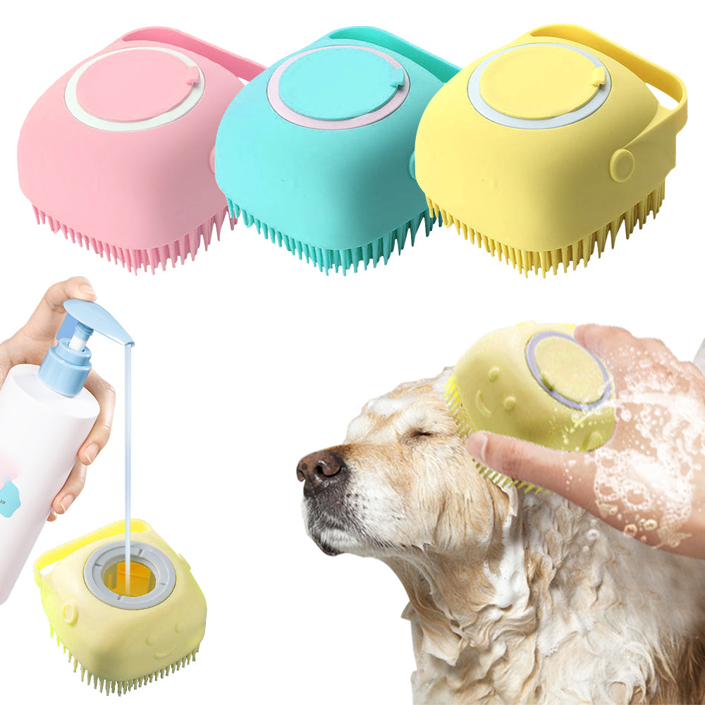 "I Deserve Comfort" - Soft Silicone Dog Brush