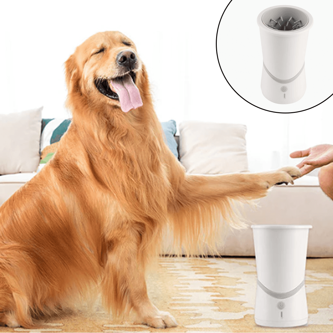 "Clean & Pristine" - Smart Dog Paw Cleaner