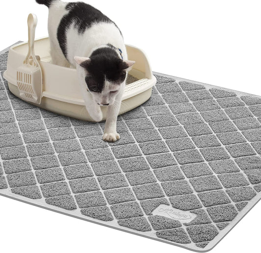 "Clean & Pristine" - Premium Non-Slip Cat Litter Mat