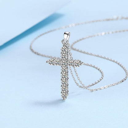 "I Cross My Heart" - Cross Pendant Fine Jewelry Necklace