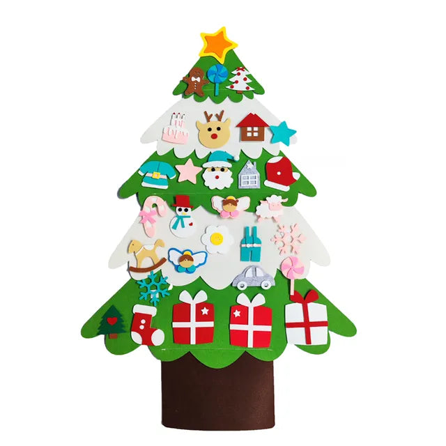 "My Creative Christmas" - Felt Christmas Tree & Ornament Set