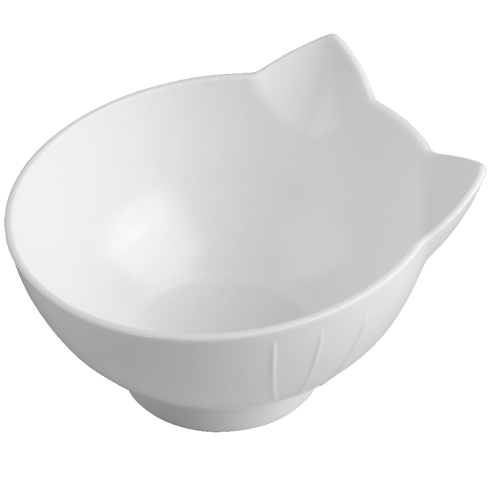 "I Eat Well" - Raised Cat Feeding Bowl