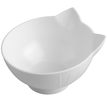 "I Eat Well" - Raised Cat Feeding Bowl