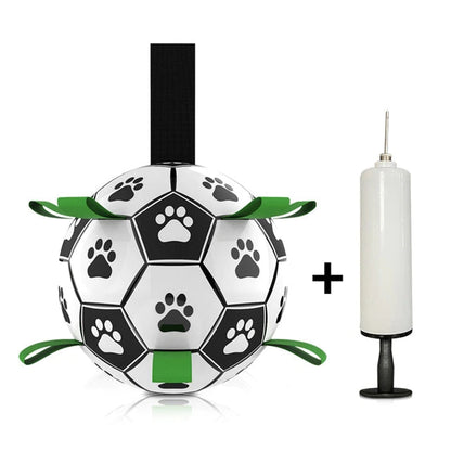 "I Deserve Fun" - Dog Soccer Ball Toy