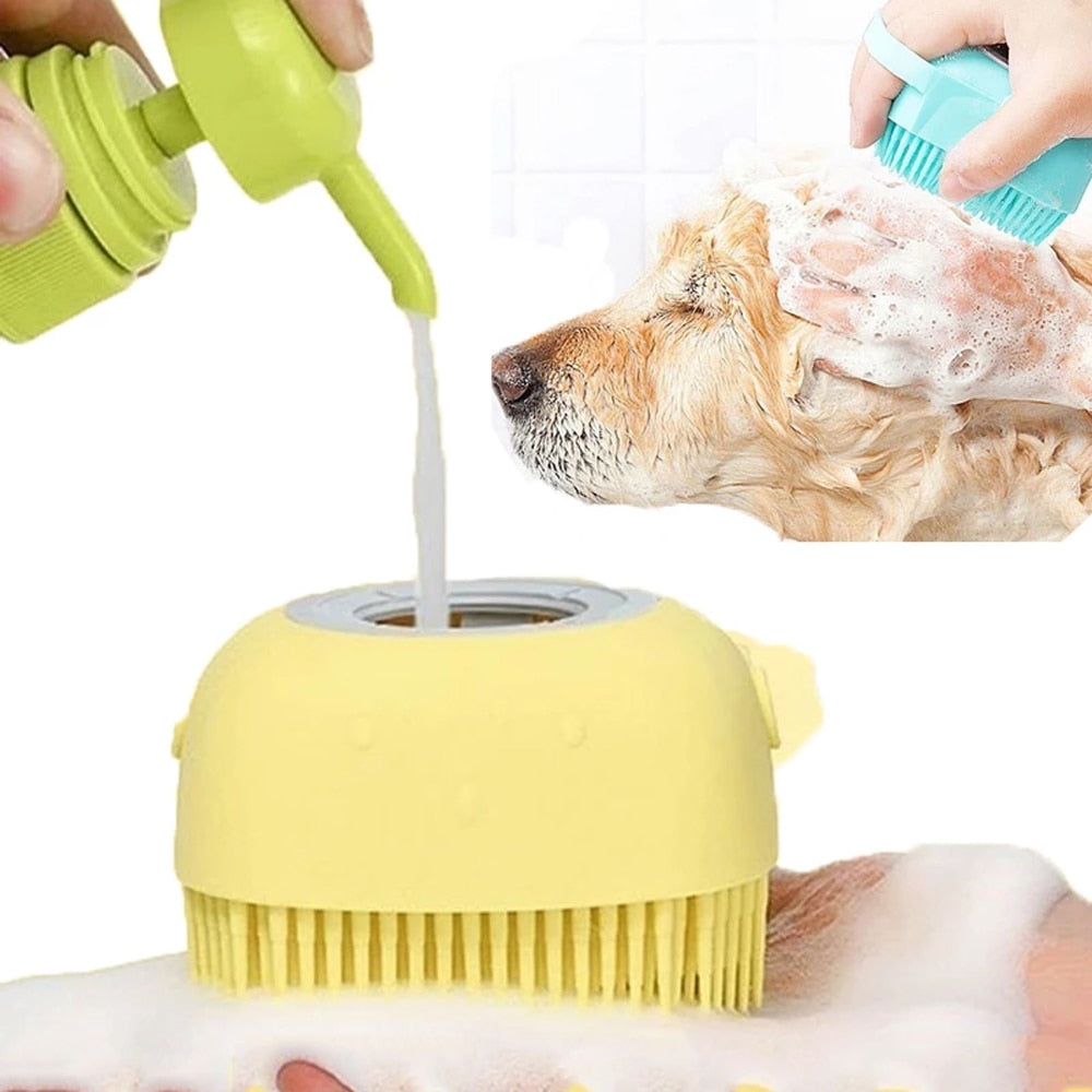 "Clean & Pristine" - Dog Bath Brush