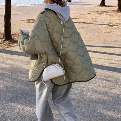 "Momma Needs Fresh Air" - Lightweight Quilted Cloud Jacket