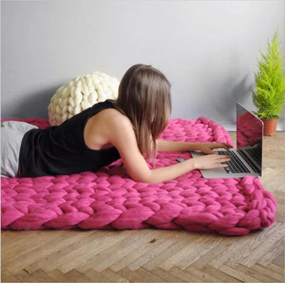 " A Blanket Designed to Calm My Body" - Zen Weighted Woven Blanket