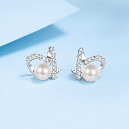 "I Deserve Pearls" - Freshwater Pearl Earrings