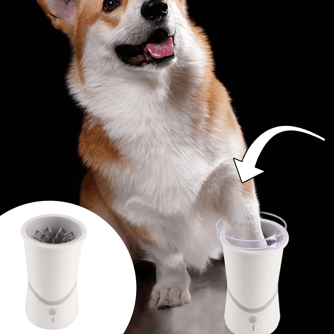 "Clean & Pristine" - Smart Dog Paw Cleaner