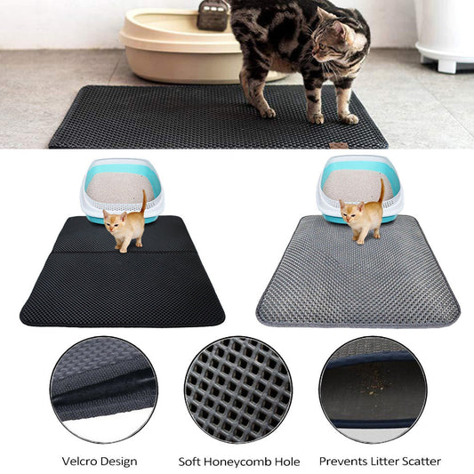 "I Deserve Comfort" - Honeycomb Litter Mat