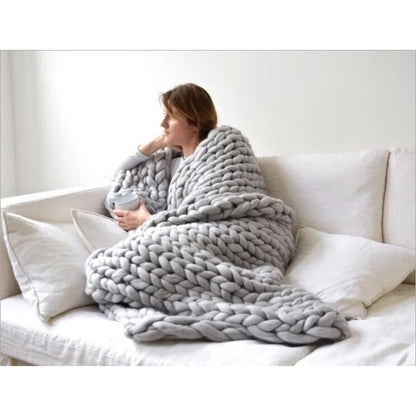 " A Blanket Designed to Calm My Body" - Zen Weighted Woven Blanket