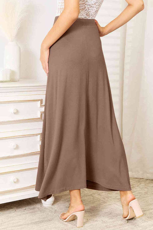 "My Comfy, No Need to Shave Skirt" - Long Maxi Skirt