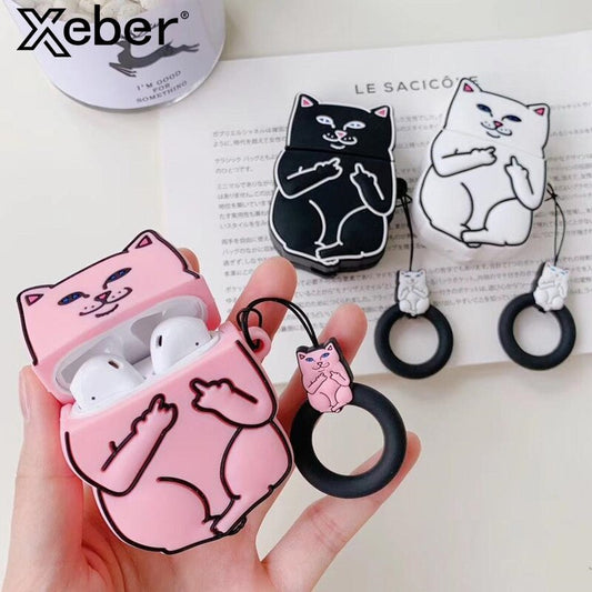 "Cat-pods" - Cat Themed AirPods Case