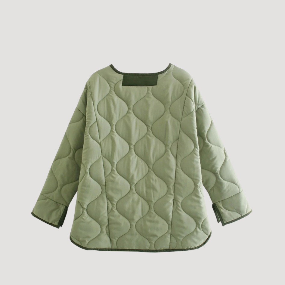 "Momma Needs Fresh Air" - Lightweight Quilted Cloud Jacket