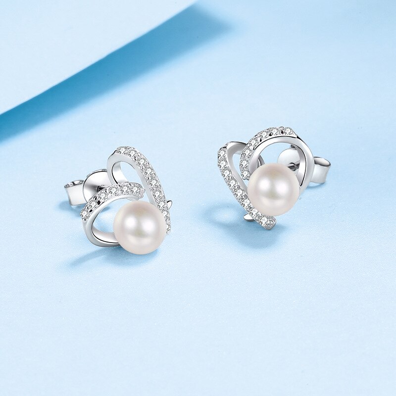 "I Deserve Pearls" - Freshwater Pearl Earrings