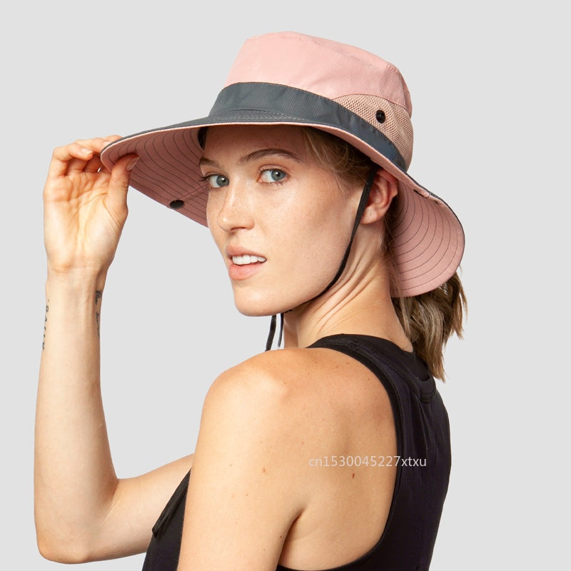 "My Walking Hat Protects Me" - Lightweight UV Protection Sun Hat