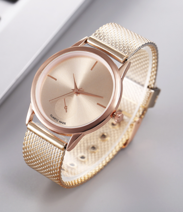 "I Deserve a Little Glam" - Rose Gold Watch