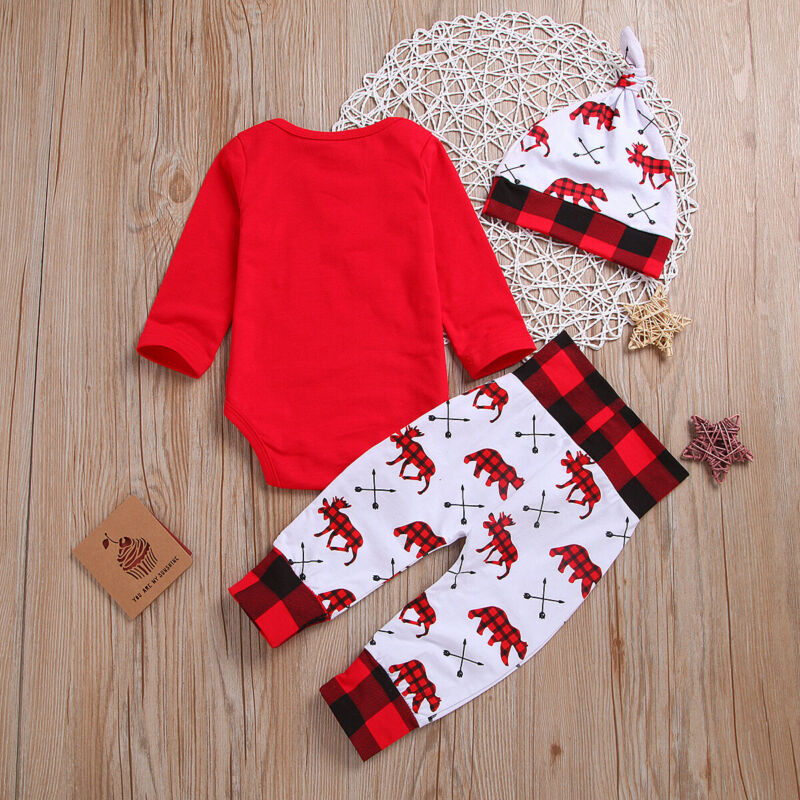 "My First Christmas" - Baby Shirt Pant Set