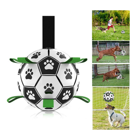 "I Deserve Fun" - Dog Soccer Ball Toy