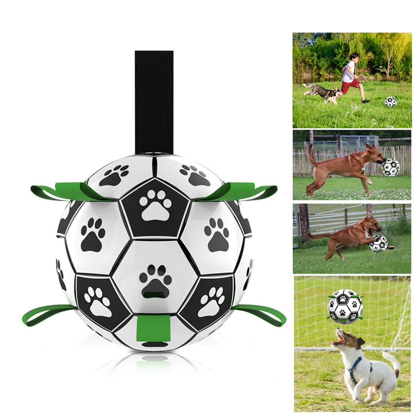 "I Deserve Fun" - Dog Soccer Ball Toy