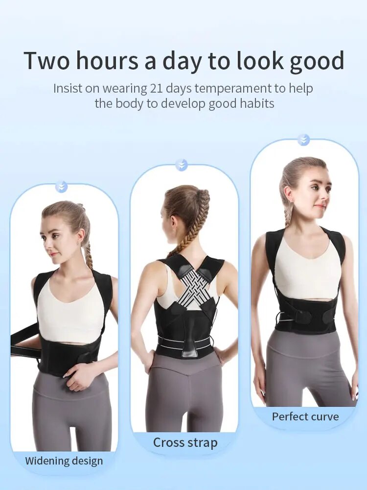 "I Won’t Compromise on Pain" - Posture Correction Belt