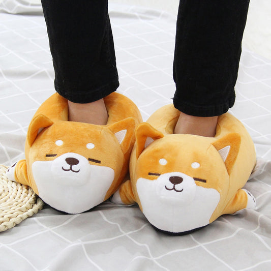 "Cuddle While I Walk" - Dog Slippers