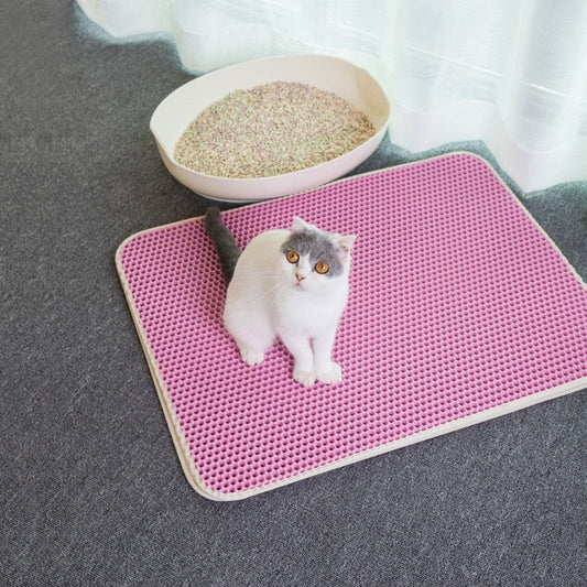 "Clean & Pristine" - Waterproof Cat Litter Mat